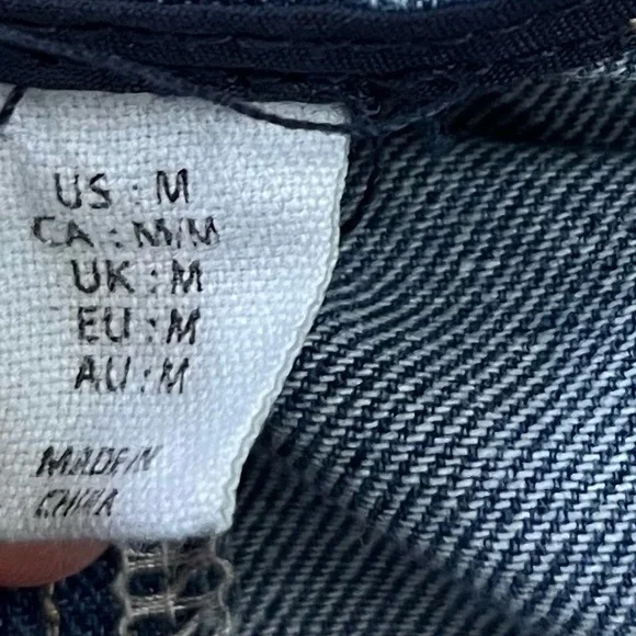 Happily Grey Slouchy Denim Jumpsuit - Picture 4 of 7